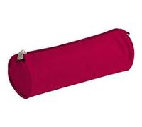 Trousse ronde en polyester 22 x 7 cm rouge Clairefontaine
