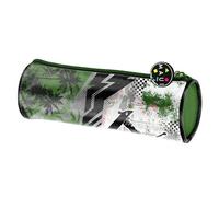Trousse Ronde Maui & Sons Imprimée Tissu Jungle Skate 21 Cm Gris / Vert / Noir TU