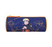 Trousse ronde Naruto Ninja 22 CM - NARUTO - Haut de gamme - Bleu - Enfant - Mixte - Zippée