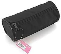 Trousse Ronde Noire 20,5 X 8,5 Cm