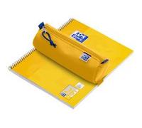 Trousse ronde, polyester, rond, grand, vert clair