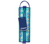 Maped - Trousse Dragon Ronde 1 Compartiment - Motif écailles Brillantes