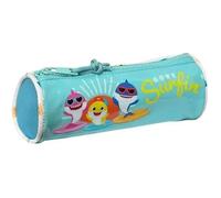 Trousse Ronde Scolaire - Safta - Baby Shark - Confortable - Polyvalente - Pour Enfants De 5 À 14 Ans