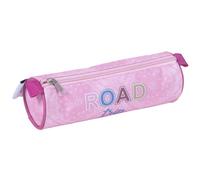 Trousse Ronde Teo Jasmin 22 Cm Cerise - Fermeture Zippée Rose TU