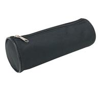 Waytex 931280 Trousse Fourre Tout Ronde 21cm Diamètre 7.5cm Textile Noir uni