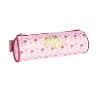 Trousse Ronde Zippée Queen Crown Bella Sara ? Polyester 300d 1 Compartiment Rose Foncé TU