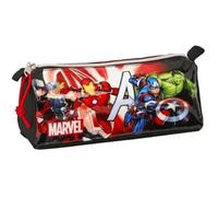 Trousse - Safta - Avengers Infinity - Zippée - 21x8x7 Cm - Mixte Enfant - Rouge/Noir