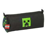 Trousse - Safta - Minecraft Tnt - Fermeture Éclair - Compartiment - Pour Enfants D'âge Scolaire