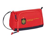 Trousse d'écolier RFEF Bleu Rouge 20 x 11 x 8.5 cm