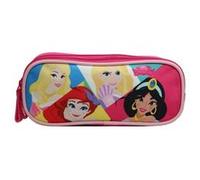 Trousse scolaire 2 compartiments disney princesses rose bagtrotter
