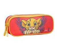 Trousse scolaire rectangulaire le roi lion disney rouge TU