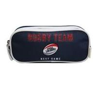 Bagtrotter Trousse Scolaire 2 Compartiments Phileas Rugby Bleue, Bleu, Modern