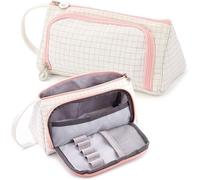 Trousse Scolaire Avec 3 Compartiments,Trousse Crayon Grande Capacité,Trousse Ecole Fille,Plumier Garcon,Fournitures Scolaires,Trousse College,Pour Adolescent Collège Étudiant Cadeau.[B337]