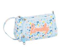 Trousse Scolaire avec Accessoires Moos Lovely Bleu (32 Pièces)