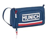 Trousse Scolaire avec Accessoires Munich Soon Bleu (32 Pièces)