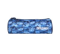 Trousse scolaire - BAGTROTTER - Offshore - Ronde - Bleu - Zippée