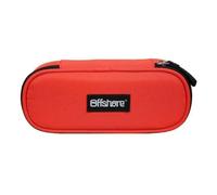 Trousse scolaire - BAGTROTTER - Offshore - Rouge - 100% polyester - 23x10x5cm