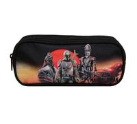 Trousse scolaire - BAGTROTTER - The Mandalorian - 2 compartiments - Multicolore - 100% polyester