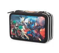 Trousse Scolaire Complète À 3 Fermetures Éclair Gormiti Giochi Preziosi