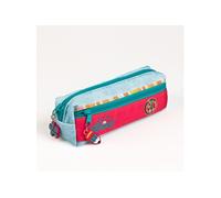 Trousse scolaire Diddle et ses amis Diddlina bleue à motifs fleurs