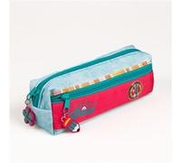 Trousse scolaire Diddle et ses amis Diddlina bleue à motifs fleurs Multicolore