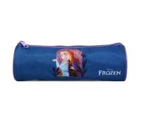 Trousse scolaire ronde disney la reine des neiges frozen bleu TU