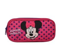 Bagtrotter Trousse Scolaire rectangulaire Disney Minnie Rose