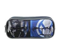 Trousse scolaire - Disney - Star Wars - 2 compartiments - Bleu - Polyester