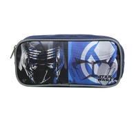 Bagtrotter Trousse Scolaire rectangulaire Disney Star Wars Bleu