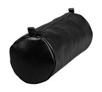 Clairefontaine Trousse ronde en cuir Grande 22 x 8 cm Noir