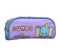 Trousse Scolaire Imprimée Dumbo Disney Deux Compartiments Blanc / Violet / Clair TU