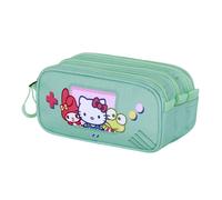Karactermania Trousse Hello Kitty Videogame Trick Fan 2.2 turquoise 23 x 11 cm