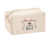 Trousse Scolaire Marie-Louise la Plus Belle | Pochette Maquillage Make-up Trousse pour Fournitures Bureau Cadeau Fête des Mères Anniversaire Soeur Noël Tata Marraine