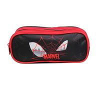 Trousse scolaire - Marvel - Spider-Man - 2 compartiments - Noir - Polyester résistant