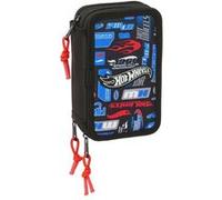 Trousse scolaire multicolore - safta - 37 outils inclus - 12,5x5,5x19,5 cm - Polyester recyclé - Fermeture éclair Multicolore