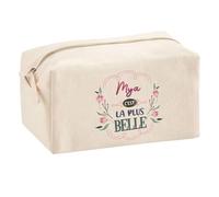 Trousse Scolaire Mya la Plus Belle | Pochette Maquillage Make-up Trousse pour Fournitures Bureau Cadeau Fête des Mères Anniversaire Soeur Noël Tata Marraine