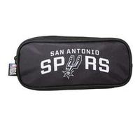 Bagtrotter NBA San Antonio Spurs - Trousse Scolaire - Noir - Garçon - 2 Compartiments zippé
