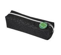 Trousse - Scolaire - Noir à motifs - Rectangulaire - 21 x 6 x 5,5 cm - ONLINE