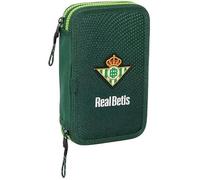 Trousse Scolaire Pour Enfant - Safta - Real Betis Balompié - 28 Outils Inclus - Synthétique Mixte