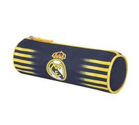 Trousse scolaire - REAL MADRID - Jaune - Polyester - Zippée - 7x22x7 cm