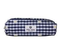 Trousse scolaire rectangulaire 2 compartiments Pol Fox Daisy Multicolore