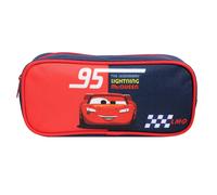 Bagtrotter Trousse scolaire rectangulaire Disney Cars Rouge et bleu Multicolore G