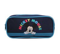 Trousse scolaire rectangulaire disney mickey bleu TU