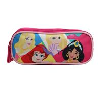 Trousse scolaire rectangulaire disney princesses rose TU