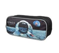 Trousse scolaire rectangulaire nasa astronaute noir TU