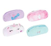 Trousse scolaire rectangulaire Oberthur 1 compartiment Colors Cute 4D Modèle aléatoire