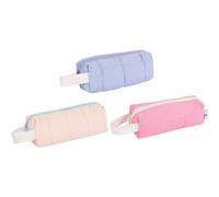 Trousse scolaire rectangulaire Oberthur 1 compartiment Matelasse 3D Modèle aléatoire