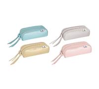 Trousse scolaire rectangulaire Oberthur 2 compartiments Double Pastel 4D Modèle aléatoire