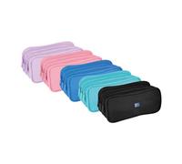 Trousse scolaire rectangulaire Oxford 3 compartiments Kids Kangoo Modèle aléatoire