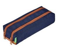 Trousse scolaire rectangulaire Tann's Les incontournables 2 compartiments Camille Bleu Marine Bleu Marine G
